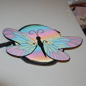 Betsy Johnson butterfly handbag or clutch